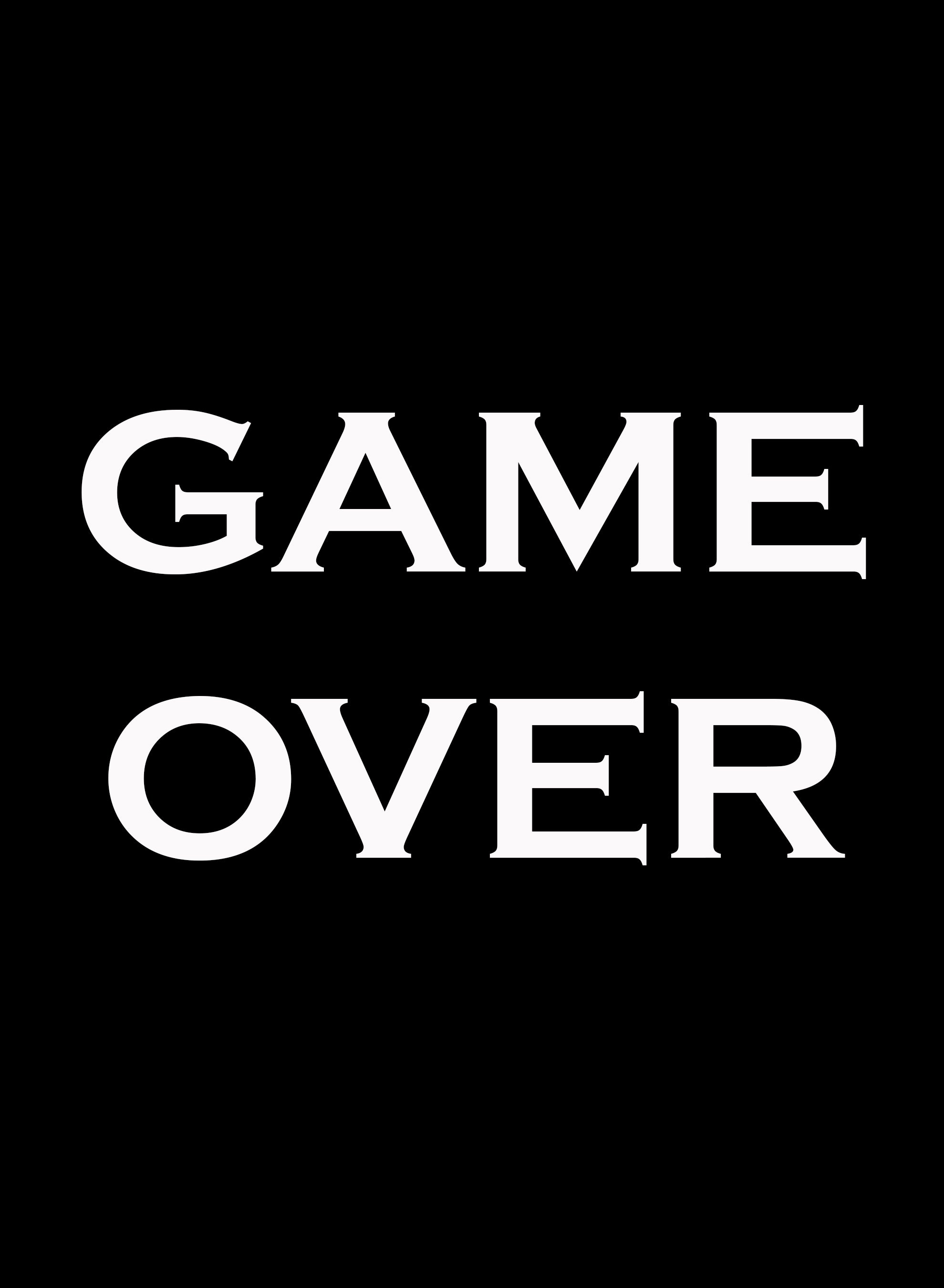 Game Over T-Shirt