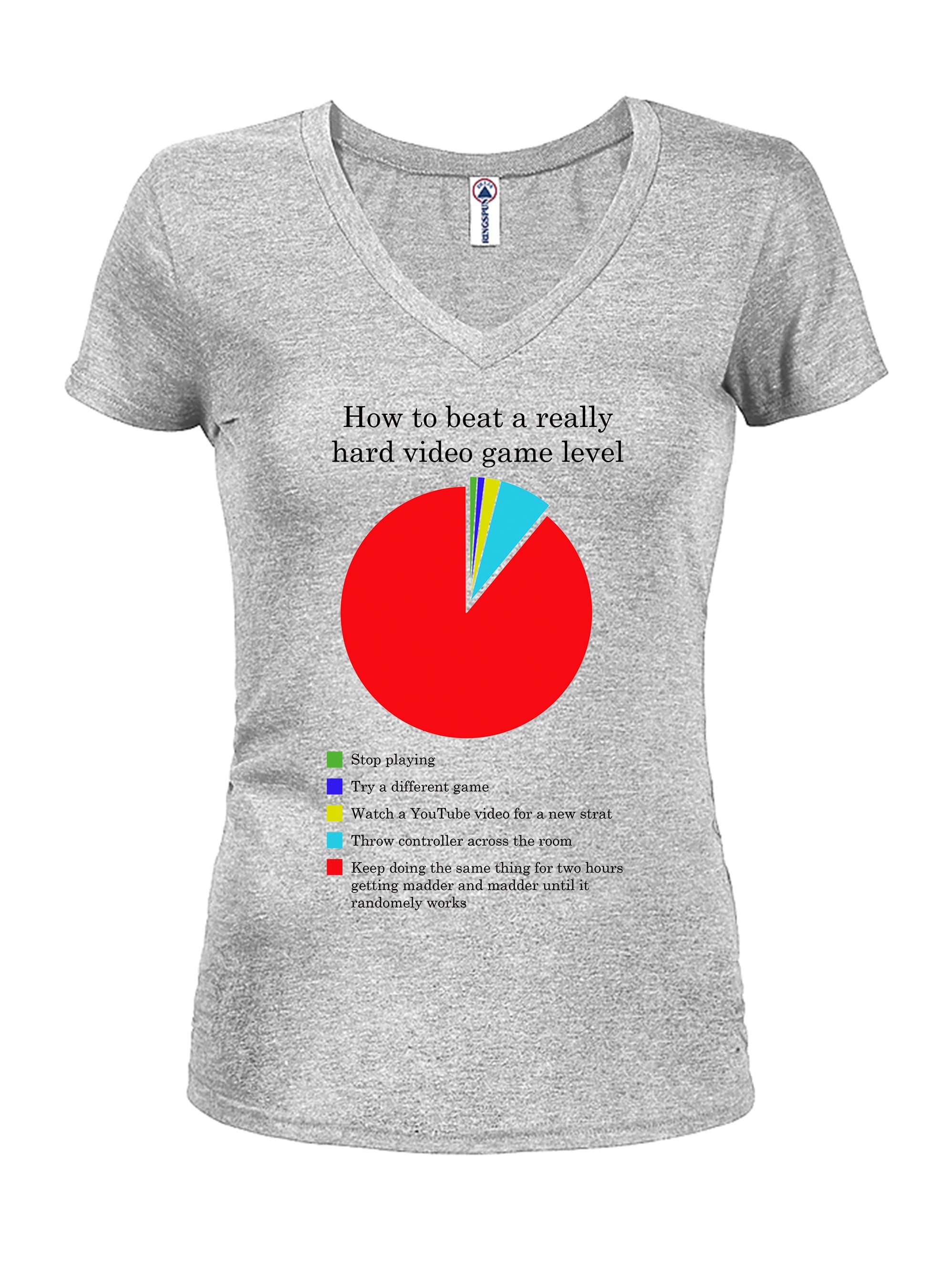 How to beat a really hard video game level T-Shirt