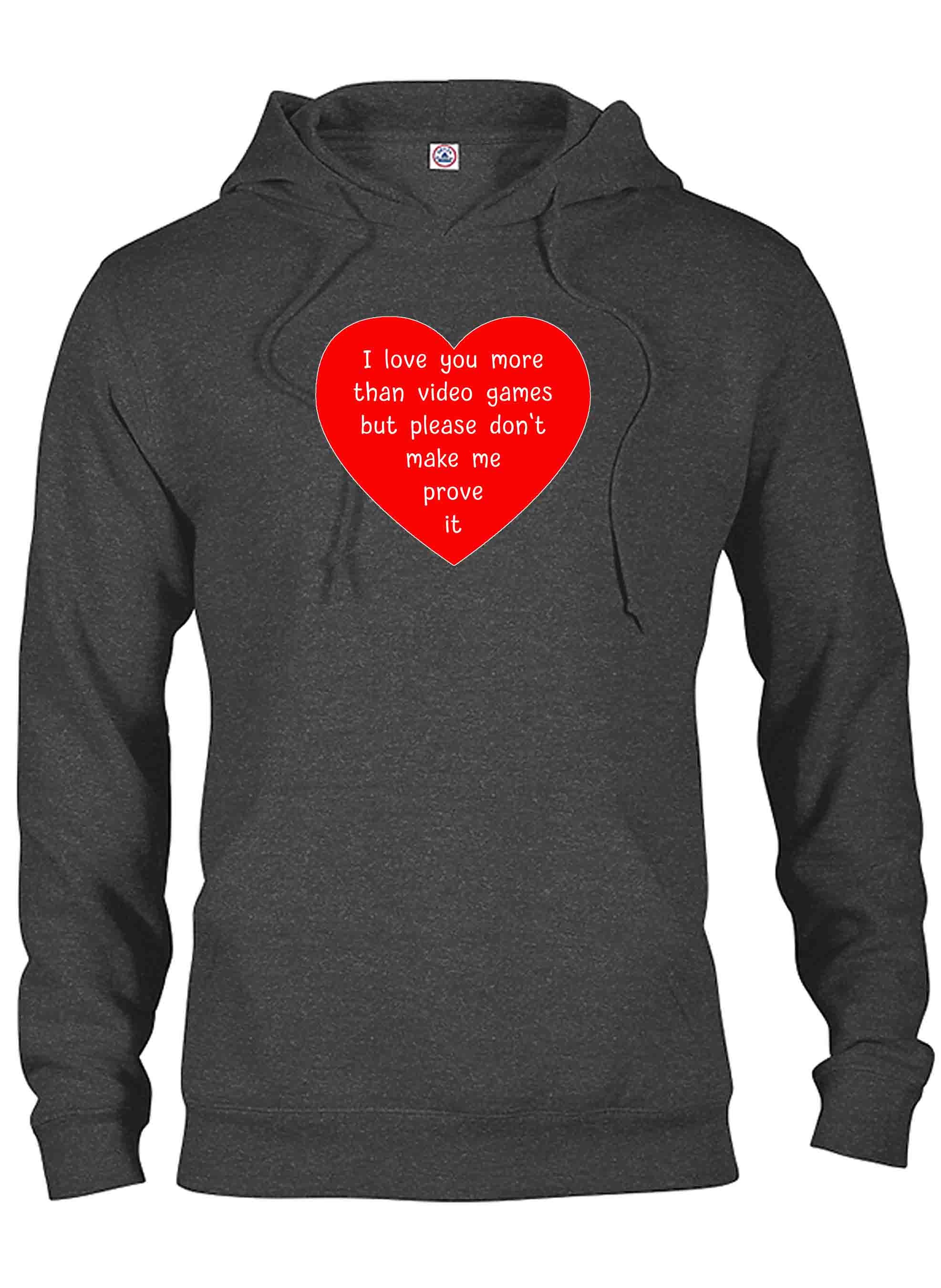 I love you more than video games T-Shirt