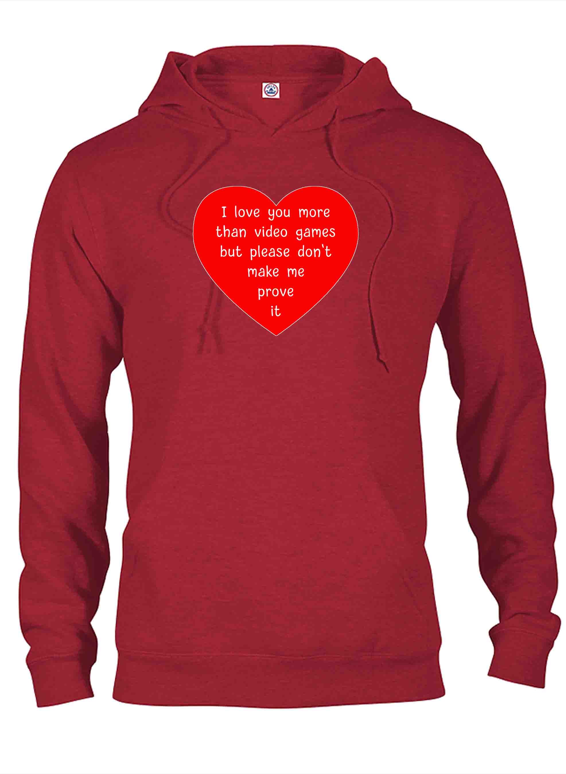I love you more than video games T-Shirt