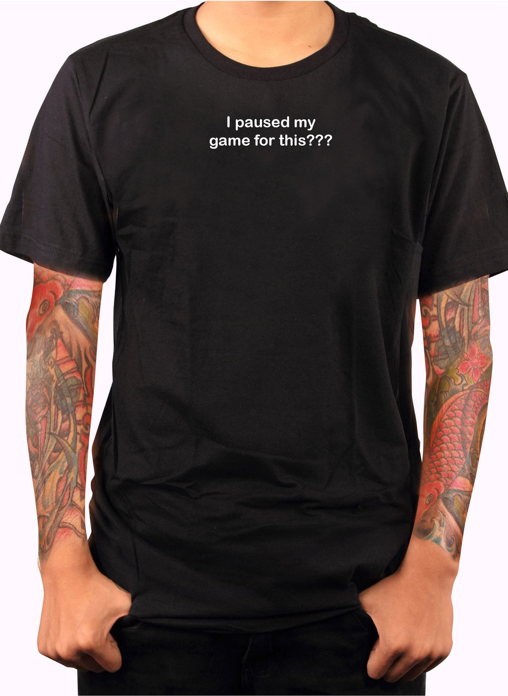 I paused my game for this??? T-Shirt