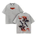 Retro Washed "Red H00d" T-Shirt – Vintage Superhero Graphic Tee